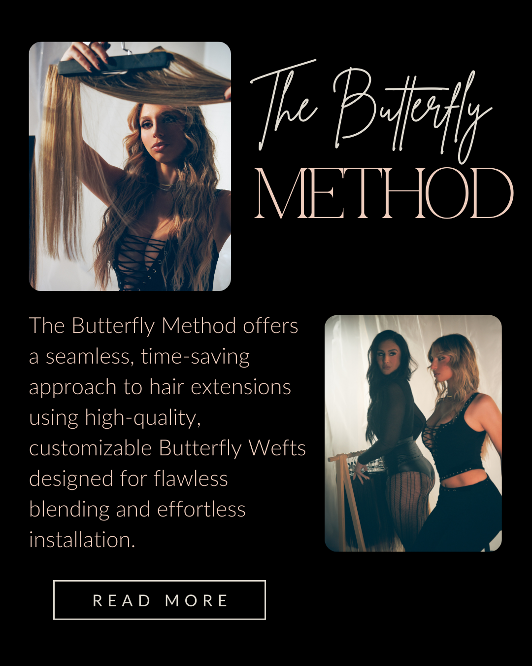 Malia Hair Extensions The Butterfly Method Malia Extensions Malia hair extensions the butterfly method malia extensions