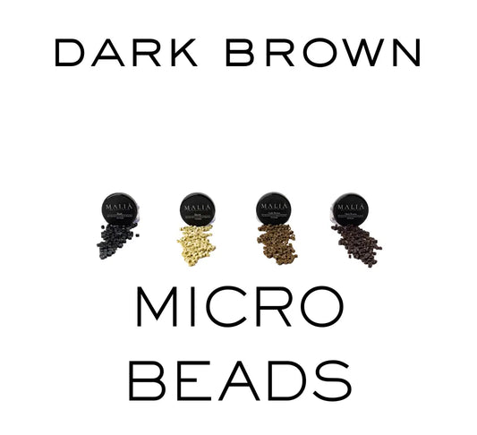 Dark Brown Micro Beads Malia Extensions